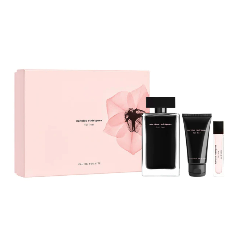 Picture of Narciso Rodriguez EDT For Women 100ml 3pcs Set