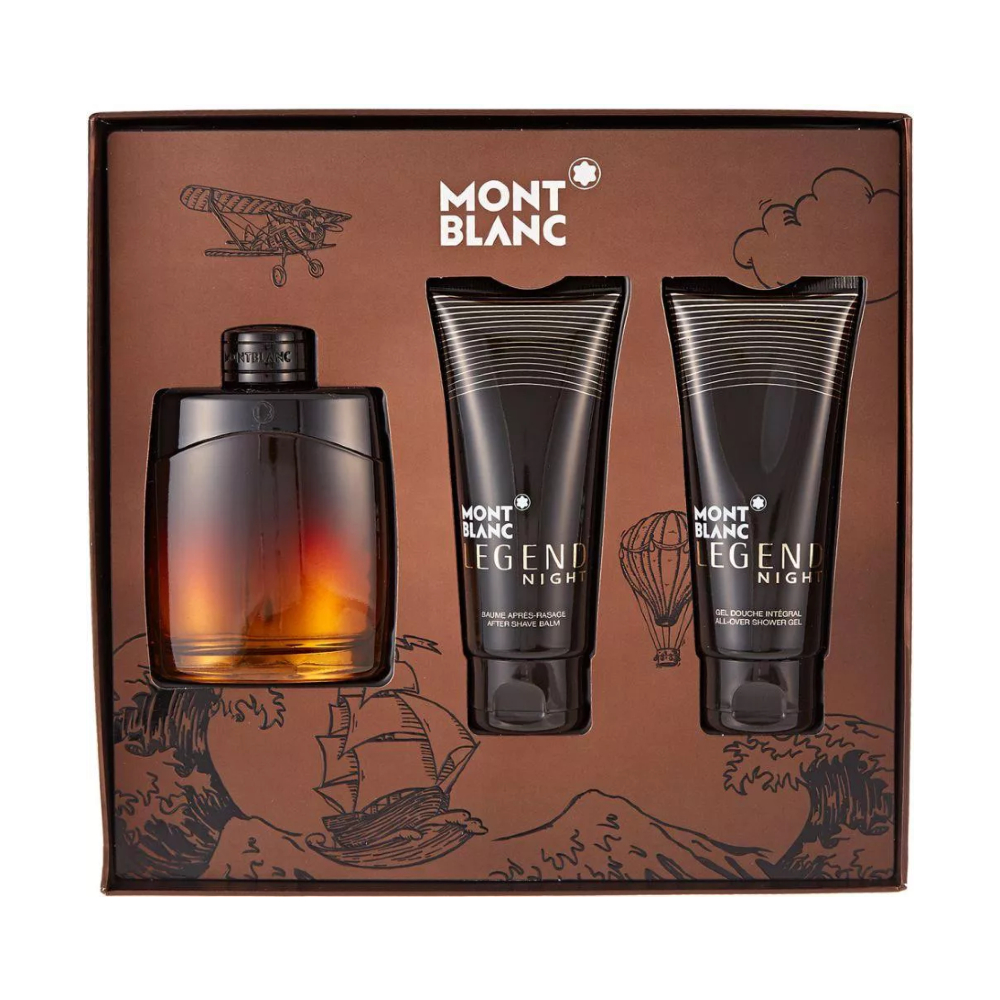 Picture of Mont Blanc Legend Night EDT For Men 100ml Set
