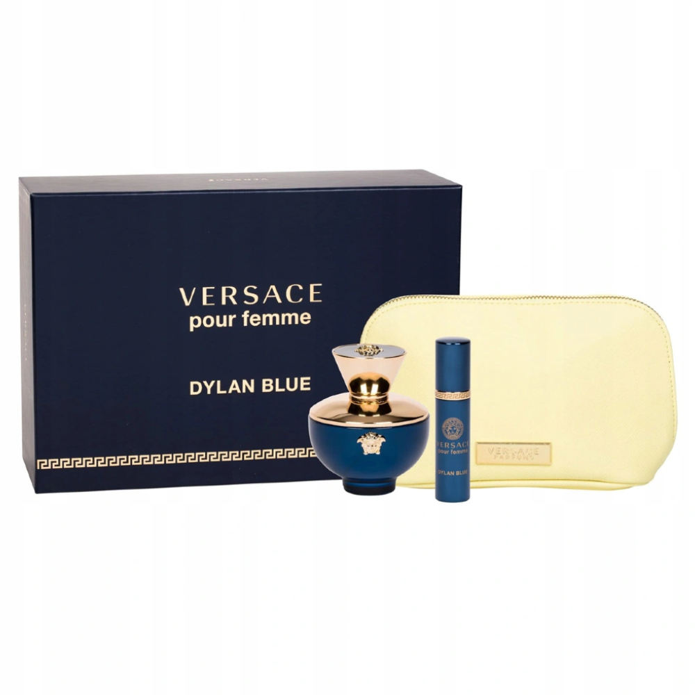 Picture of Versace Dylan Blue EDP For Women 100ml 3Pcs Set