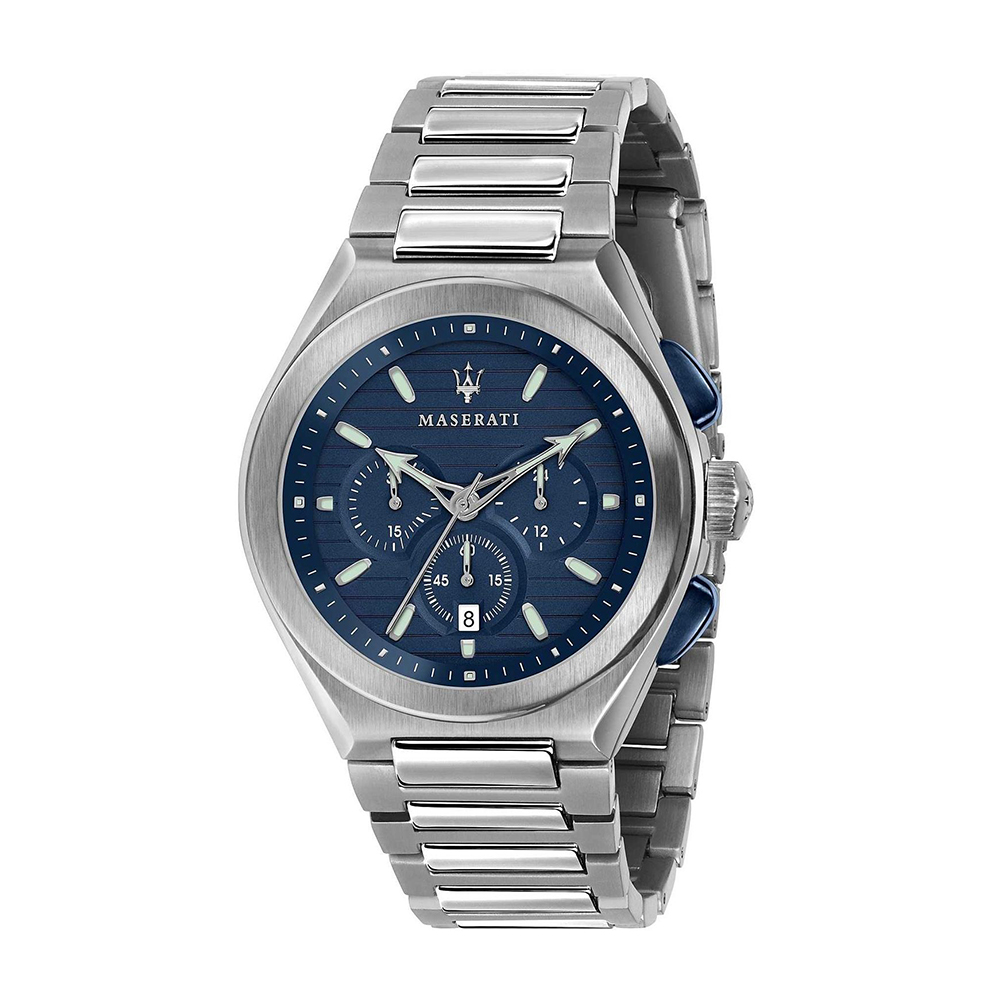 Picture of Maserati Triconic Chronograph Quartz Blue Dial Men's Watch R8873639001