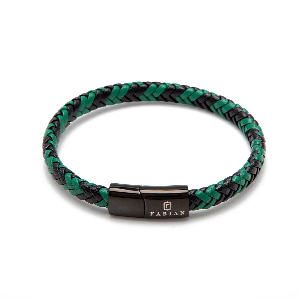 Picture of Fabian Men's Tender Green Bracelet FMB-JMYLB114-BGR