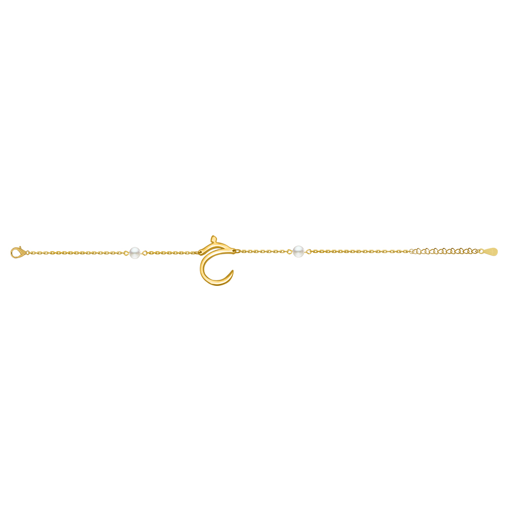 Picture of Juvenis "Ø®" Arabic Letter Bracelet JLJ-MB0005PL-G